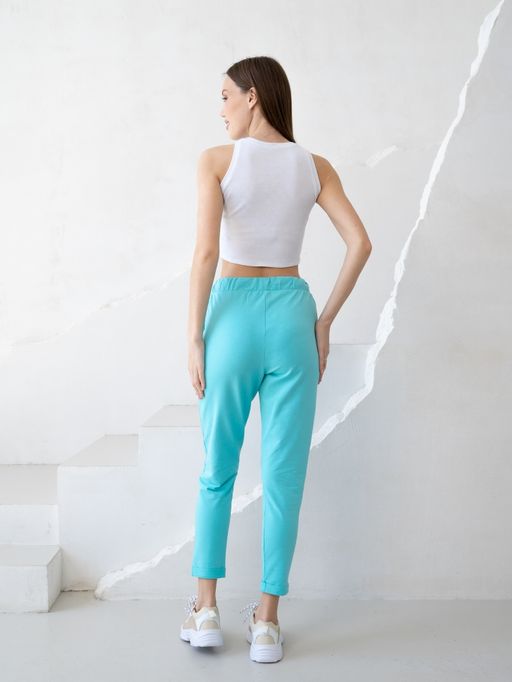 Брюки жен.арт.371-3,мятные - Binita фото 9
