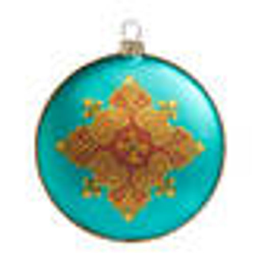 Медальон Образ Божией Матери двусторонний, асс. из 3-х (стекло) П/У 10 см - Holiday Classics фото 3