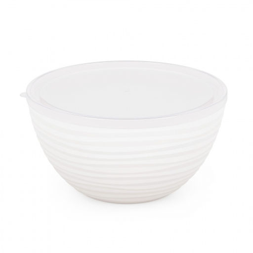 Цена за 2 шт. Чаша "Оазис" 4л (с крышкой) (белый) М8404