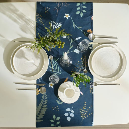 Дорожка Доляна Twilight forest 40х146 см, 100% хл, рогожка 164 г/м2  фото 4