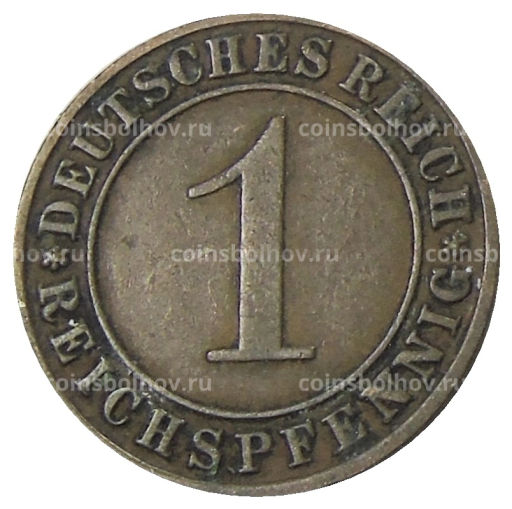 1 рейхспфенниг 1929 года A Германия