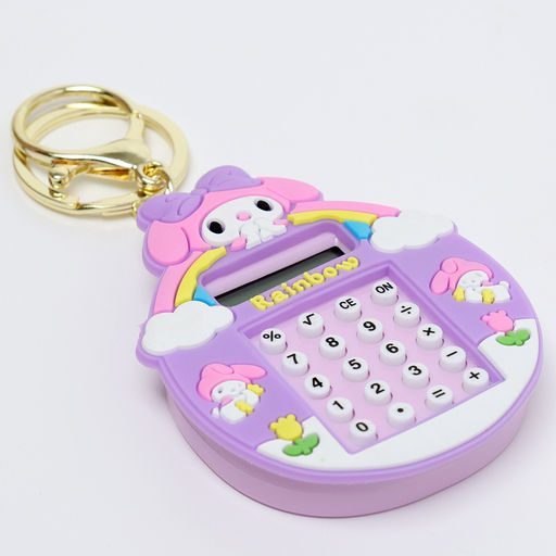 Головоломка-лабиринт Зайка с калькулятором, на брелоке, цвета МИКС - Simaland фото 3
