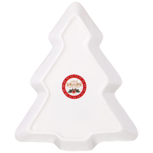 БЛЮДО LEFARD С НОВЫМ ГОДОМ! В ФОРМЕ ЕЛКИ 25Х21Х4 СМ КРАСНОЕ  фото 5