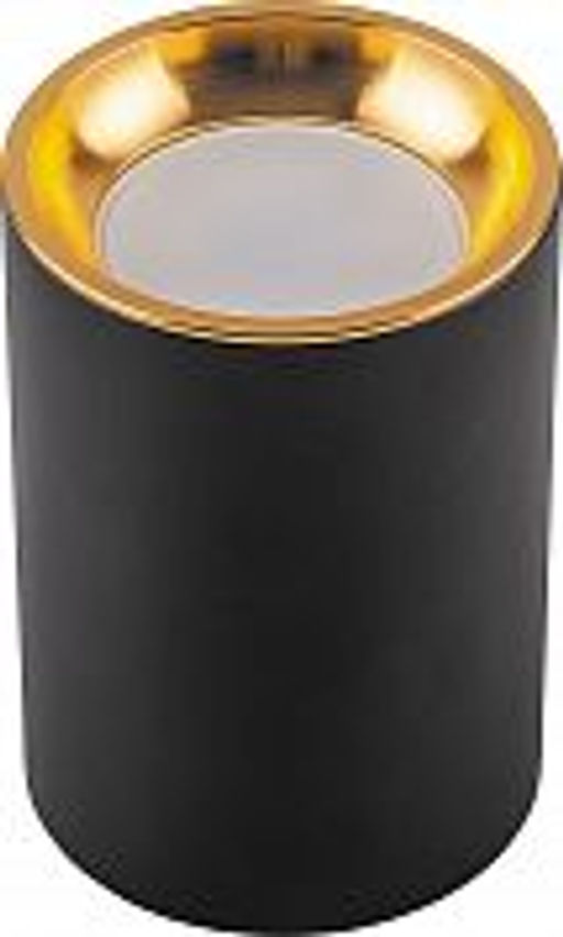 Светильник потолочный MR16 35W 220V, черный, золото, ML175