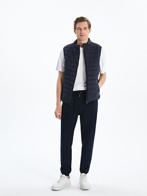 Standart Kal?p Dik Yaka Erkek ?i?me Yelek