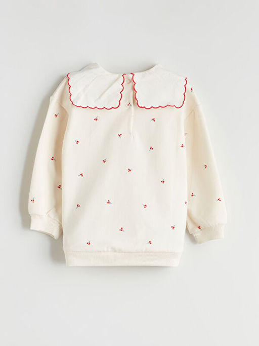 Bebe Yaka K?z Bebek Sweatshirt