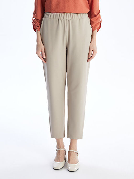 Beli Lastikli Havu? Kesim Kad?n Pantolon