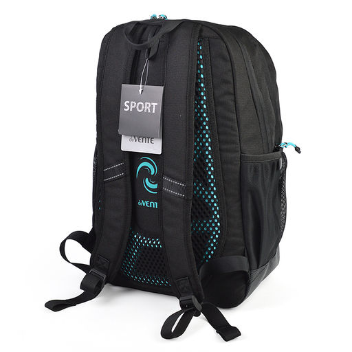 Рюкзак "Sport" подростковый 40x31x20 см (18 л) 500 г, текстильный, 1 отделение на молнии с уплотненным отделением для ноутбука до 15 дюймов и книг, 1 передний карман на молнии, 2 боковых кармана, уплотненная вентилируемая спинка с пластиковой вставкой, уп