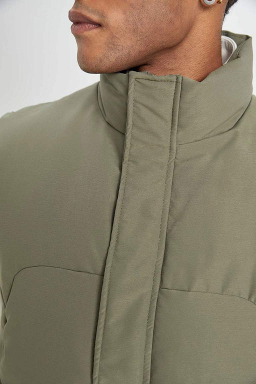 DeFactoFit Надувной жилет стандартной посадки с водоотталкивающей пропиткой и воротником-стойкой  фото 5