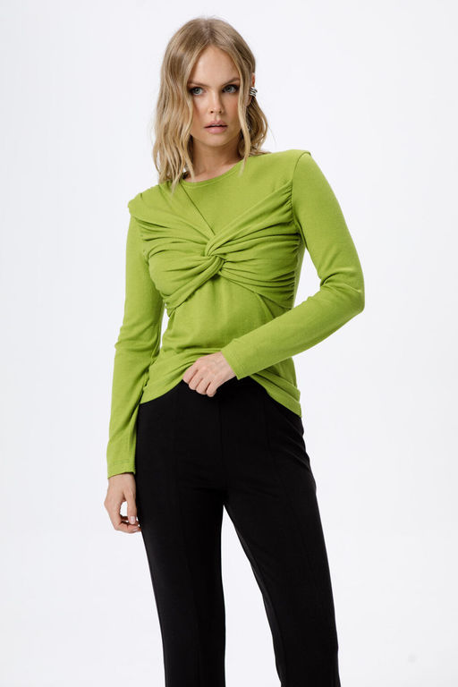 Джемпер Pirs 6319 лаймовый