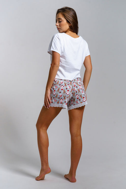 Футболка+шорты Дед Мороз