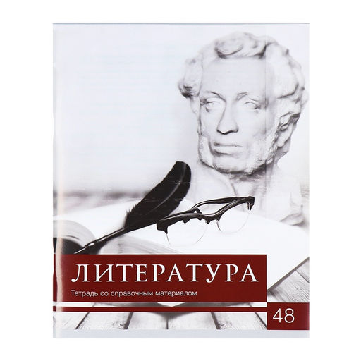 Тетради предметные 48 листов, Calligrata «Чёрное-белое», 10 предметов, серые листы