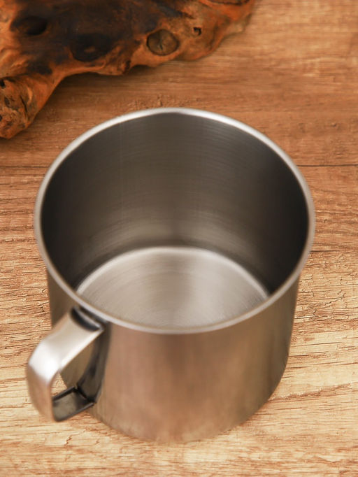 Кружка Доляна «Мэйли», 1.1 л, d=12.5 см, нержавеющая сталь, хромированная