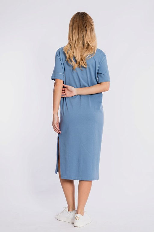 Платье М323110Пб Индиго - Елена фото 4