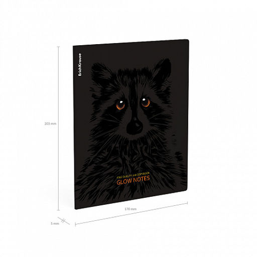 Цена за 5 шт. Тетрадь общая ученическая ErichKrause Gaze, 48 листов, клетка, ламинация soft-touch+выборочный УФ-лак_MIX-PACK фото 10