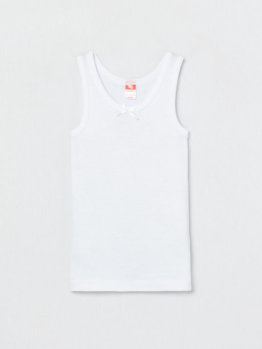 CRB wear / CAKG 20021-20 Майка для девочки, белый/Ex.Cherubino