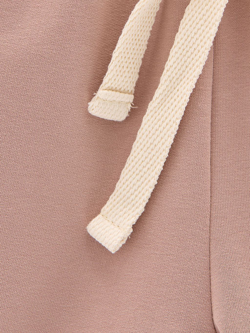 Брюки для девочки на резинке из кашкорсе UD 7517 мокко - Mini maxi фото 13