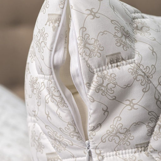 Подушка Бамбук+Латекс высокая 50х68 см, бамбук. волокно/натур.латекс, тик, пэ100% - Kupu-kupu фото 7