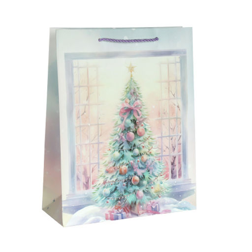 Пакет подарочный 26х32х10 / 6062-M /уп 12/480/ микс Новый год - Галеонтрейд фото 3