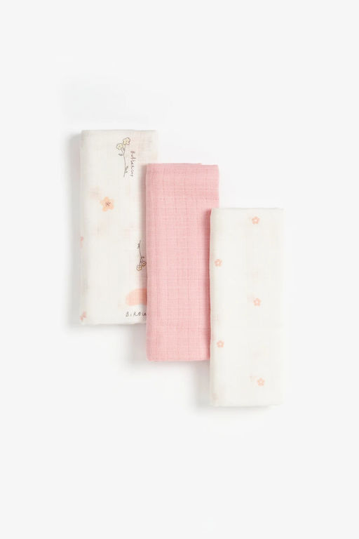 Mothercare / Пеленки муслиновые 3 шт. 60 x 60 см