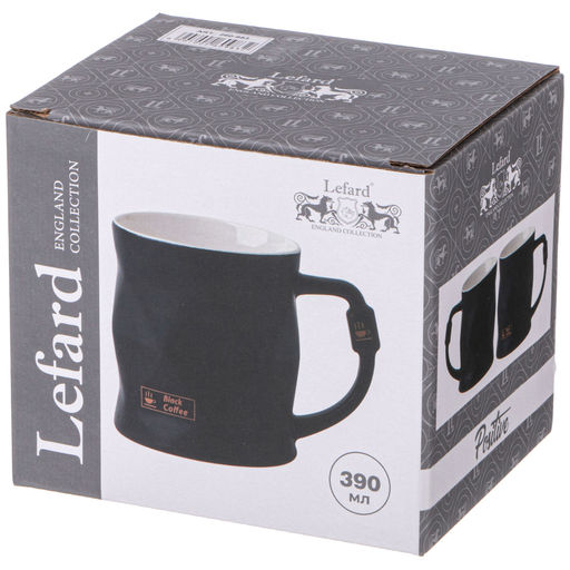 КРУЖКА BLACK COFFEE 390 МЛ - Lefard фото 2