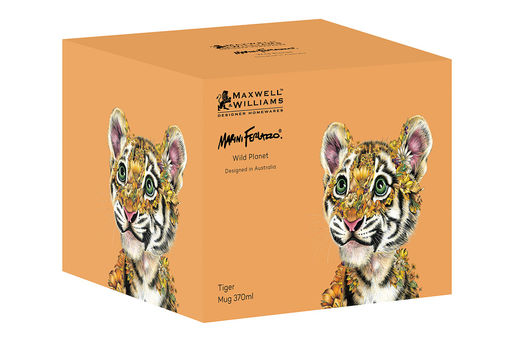Кружка Живая планета, тигрёнок, 0,37 л - Maxwell & Williams фото 5