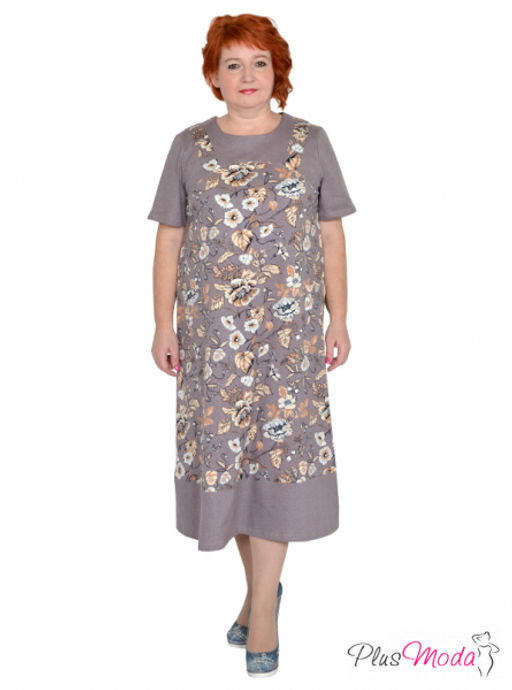 Платье Модель №1223 размеры 44-84 - Plusmoda фото 7