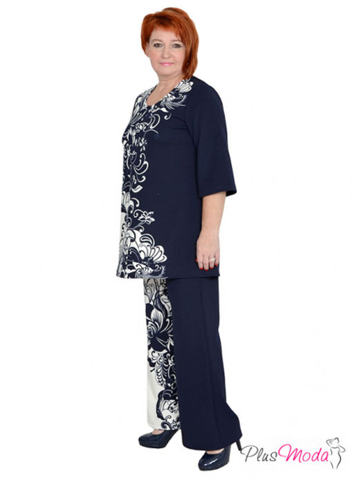 Туника Модель №1185 размеры 44-84 - Plusmoda фото 19