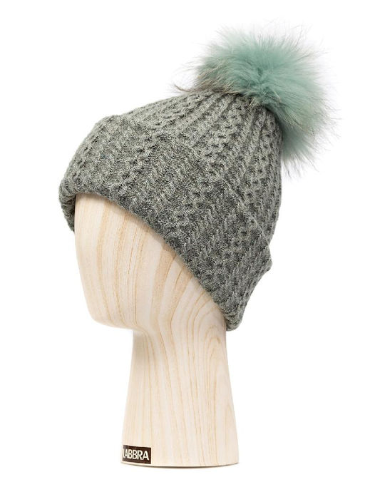 Шапка жен. шерсть+анг+виск LB-D77017 mint - Labbra фото 11