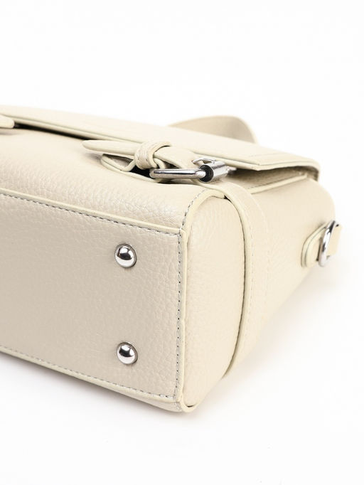 Сумка женская мессенджер на магните, 22×11×17 см, серая