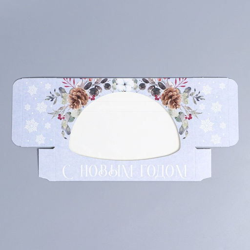 Цена за 5 шт. Коробка складная «Новогодняя ботаника», 20 x 10 x 5 см