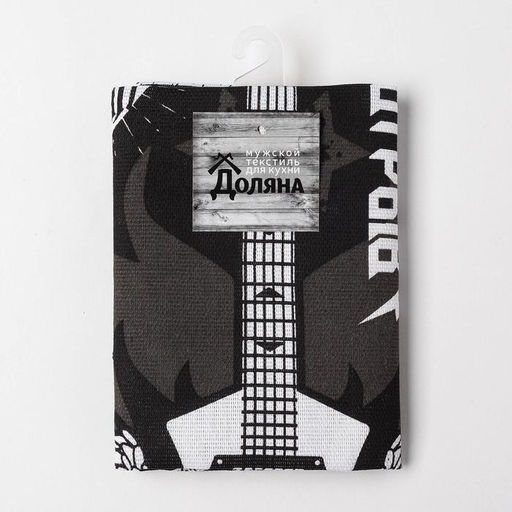 Полотенце кухонное Let's rock 35х60 см - Доляна фото 2