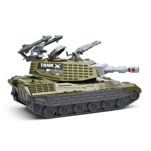 Танк "Ударная сила" (свет, звук) в коробке