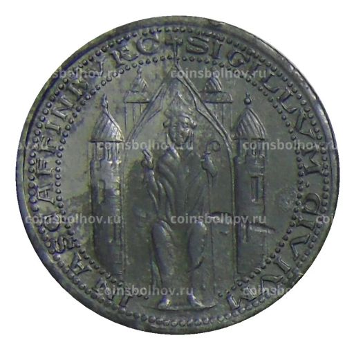 10 пфеннигов 1917 года Германия  Нотгельд Ашаффенбург