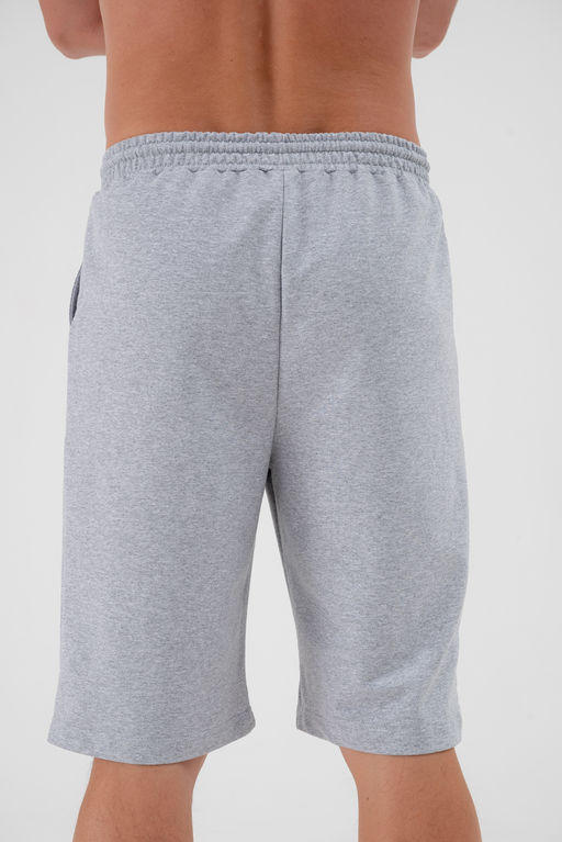 Шорты мужские из футера Шерлок серый меланж макси - Амадэль фото 3