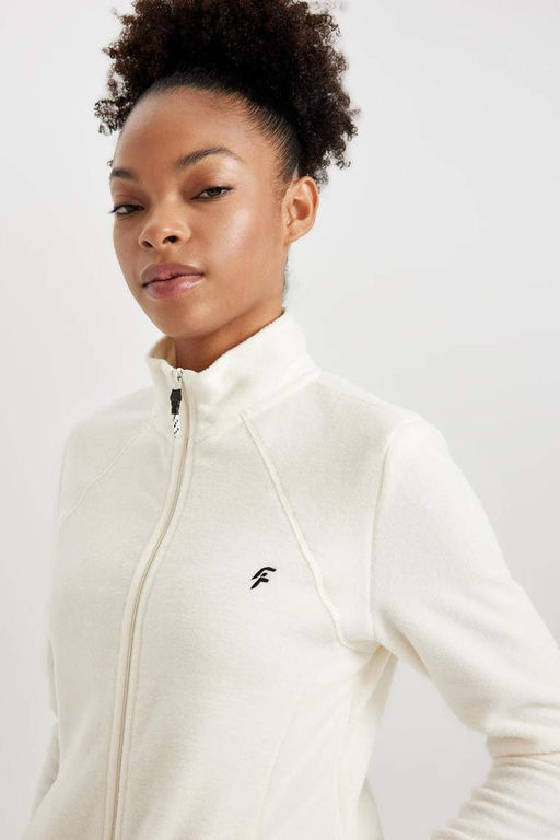 DeFactoFit флисовый кардиган стандартной посадки с двумя карманами  фото 7