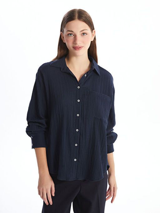 D?z Uzun Kollu Kad?n G?mlek