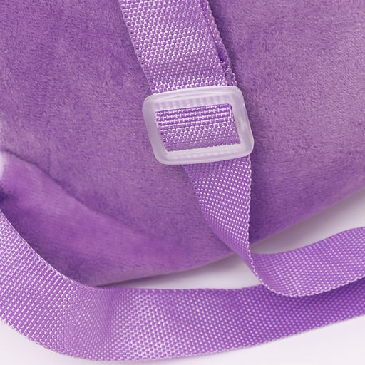 Сумка детская «Оленёнок», 35×30 см, фиолетовая