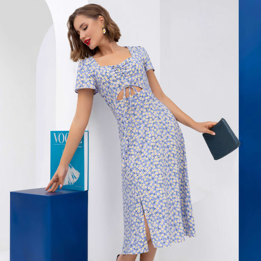 Платье Легендарная модель (летние ноты) - Charutti фото 6