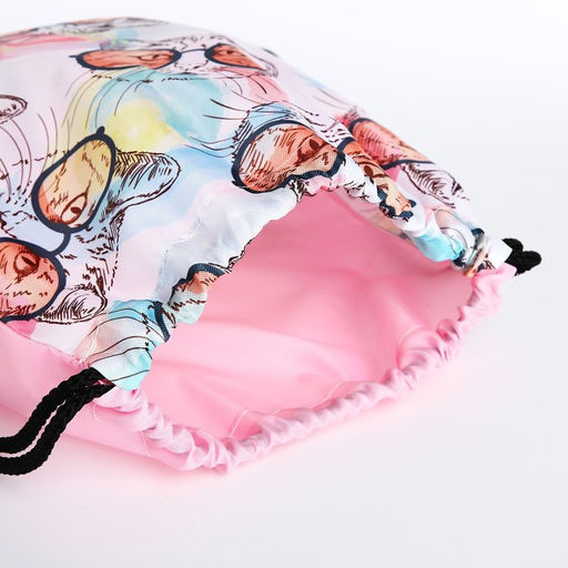 Мешок для обуви на шнурке, цвет белый - Simaland фото 3