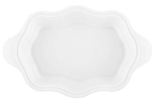 Блюдо д/зап и серв 32*20*14 см 1,5 л ажур Белый узор + стекл крышка на дер подстав. - Elan gallery фото 22