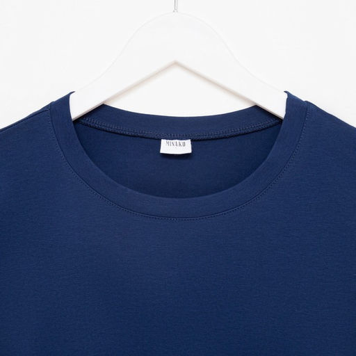 Футболка мужская MINAKU REGULAR FIT: цвет синий, р-р 48