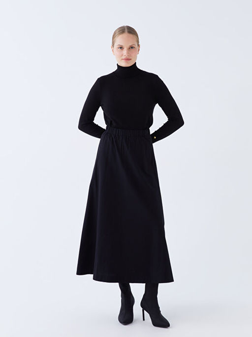 Beli Lastikli Rahat Kal?p Kad?n Etek