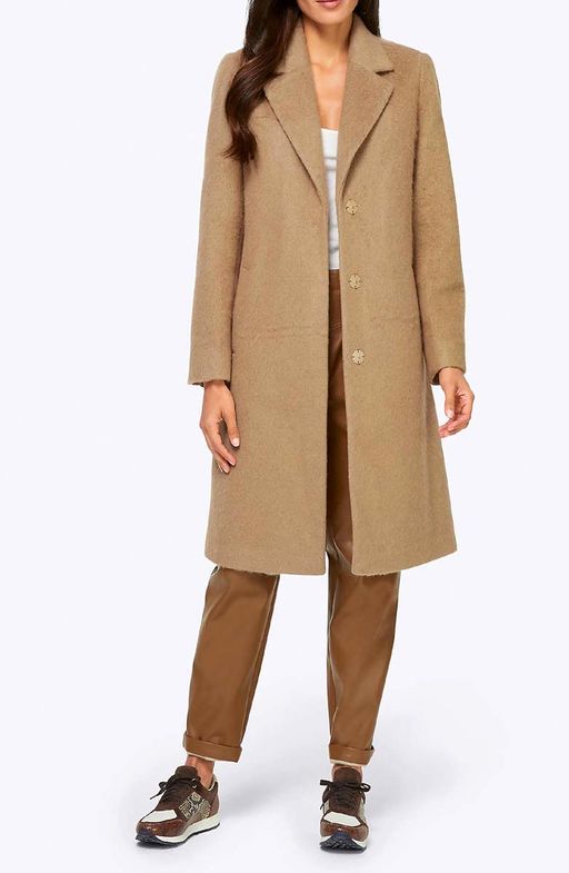 Пальто, бежевое - Ashley brooke фото 3