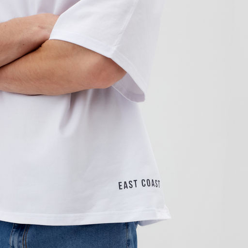 Футболка мужская MIST East, размер 54, белый