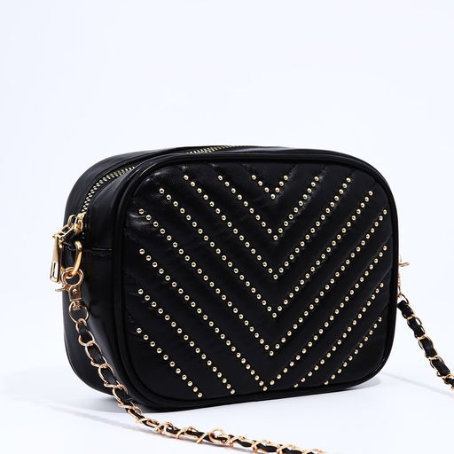 Сумка кросс-боди на молнии, цвет чёрный - Simaland фото 5