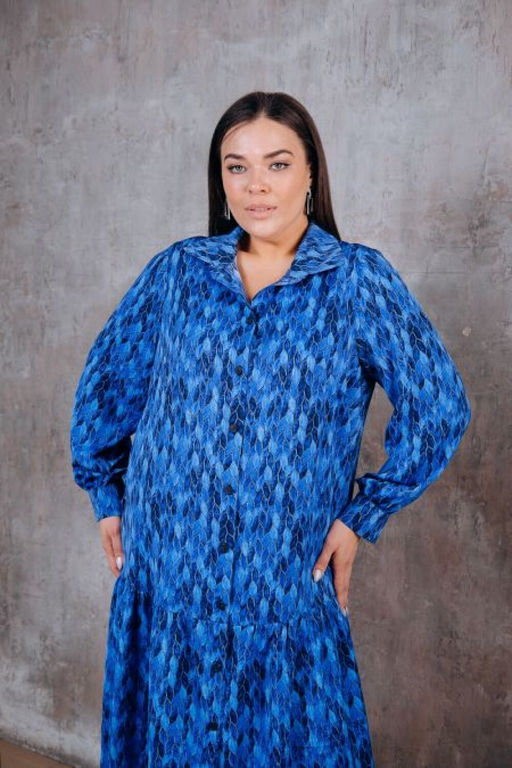 Платье Luxury Moda 1377 синий