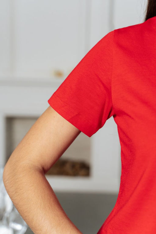 ФУТБОЛКА ЖЕНСКАЯ арт. 1900W-20091.7H-525 - Almando melado фото 6