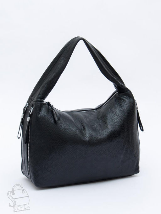 Сумка женская кожаная 019C black Polina&Eiterou в Новосибирске