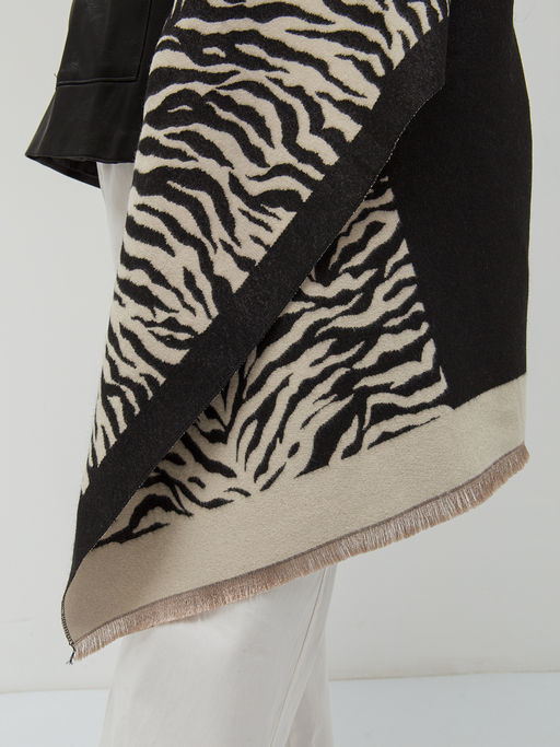 в СОСТАВЕ ШЕРСТЬ и КАШЕМИР! Большой,теплый двусторонний палантин - Tantino фото 8